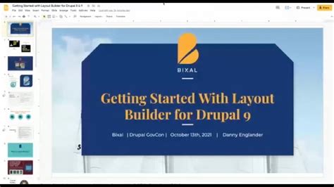 Getting Started with Layout Builder in Drupal 9 .